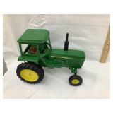 Ertl John Deere Toy Tractor w/ Cab, 1:16 Scale