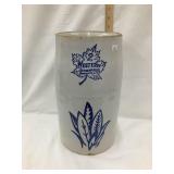 Western Stoneware 2 Gal. Churn w/ Mother-in-Law