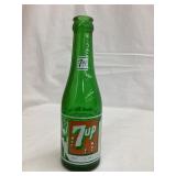 Early 7-Up Three Bubble Pop Bottle, 8"T