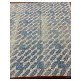 Vintage Hand Stitched Quilt, Faded, Stains,