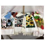 Approx. (30) Crochet Top Dish Towels, etc.