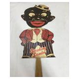 Smoking Sambo Stag Tobacco 5 Cent Cardboard Adv.