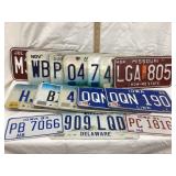 Iowa & Missouri License Plates, Incl. (12) Pairs