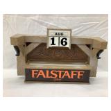 Vintage Falstaff Beer Plastic Adv. Register Top