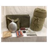 WWII Military Items, Incl. Pins, Patch, Buttons,