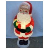 General Foam Plastics Santa w/ Candy Cane Blow