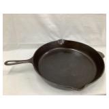 Vintage Lodge 3 Notch Cast Iron No. 14 Skillet,