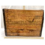 Canada Dry Wooden Case, 11 3/4" T, 16" W, 11 1/2"