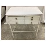 Vintage Medical Metal Cabinet by Aseptic