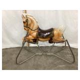 Vintage Buster Brown/Wonder Horse Plastic Rocking