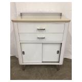 Vintage Hamilton Metal Medical Cabinet, NO