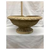 Vintage Stoneware/Pottery Planter w/ Embossed