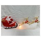 Union Products Santa Sleigh w/ Reindeer Blow