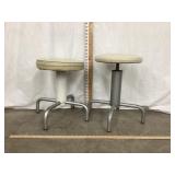 (2) Doc. Office Stools Adjustable Hight, (1) Not