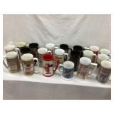 Large Collection of Vintage Plastic Adv. Beer