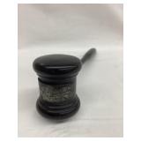 1937 W. Jay Burgin, Long Beach Lodge Gavel, 10"L