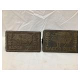 (2) Metal Bacon Presses, 6 3/4"L & 7 1/4"L