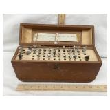 Vintage Leather Working Tools W/ Case