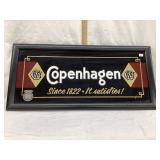 Copenhagen Wood Framed Glass Sign, Frame M
