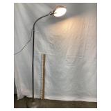 Vintage Exam Room Metal Light, Working, 53 1/2"T