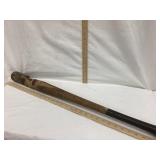 Folk Art Carved Baseball Bat, 30 1/2" L