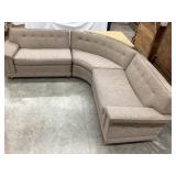 Mid-Century/Modern Corner Couch, 3 Pc., and