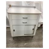 Vintage Hamilton Exam Room Metal Cupboard, 35