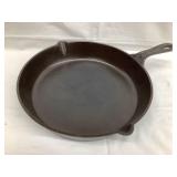 Gate Marked Cast Iron No. 16 H Skillet, 12"