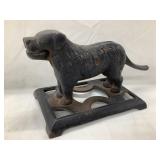 Cast Iron Dog Nut Cracker, 10"L, 5"T