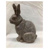 Cast Iron Rabbit Door Stop, Age Unknown, 8 3/4"T