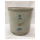 Red Wing Union Stoneware 2 Gal. Crock,