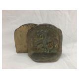 The Last Trail Metal Bookends w/ Swastikas, 3