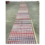 Vintage Handmade Rag/ Stair Rug, 17