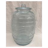 Large General Store Pickle Jar w/ Lid, Lid has