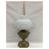 Aladdin No. 11 Brass Kerosene Lamp w/ Aladdin