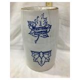 Western Stoneware "Inverted Leaf" 1 Gal. Churn,