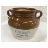 Fick Bros. Groceries, Hartley, Iowa Adv.