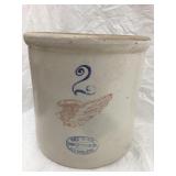Red Wing Union Stoneware Co. 2 Gal Crock, Base