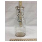 Custafson Ice Cream Rice Lake, Wisc. Embossed