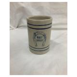 "Good Luck" Maple Syrup Adv. Red Wing Stoneware