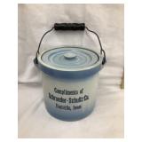 Schroeder-Schultz, Postville Iowa Adv. 3 lb. Blue