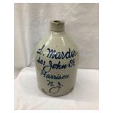 L. Marder, Harrison NJ 1 Gal. Stoneware Beehive