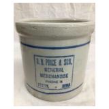 O.B. Price & Son, Paton, Iowa Adv. Red Wing