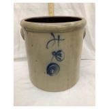 Red Wing Salt Glazed 4 Gal. Crock w/ Single P