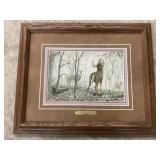 November Frost- Whitetail by Larry Zach signed