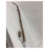 Early German Smoking Pipe w/ Hand Painted Scene,