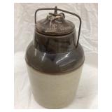 Weir No. 2 Quart Stoneware Canning Jar w/ Locking