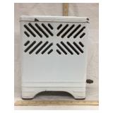 Vintage Enameled Gas Heater, Unknown if Working