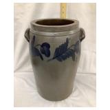 3 Gal. Salt Glazed Stoneware Storage Jar w/