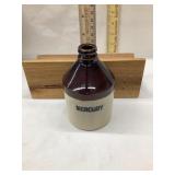 4 3/4"T Mercury Stoneware Jug